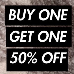 Buy one get one 1/2 off-Let’s get this closet sold